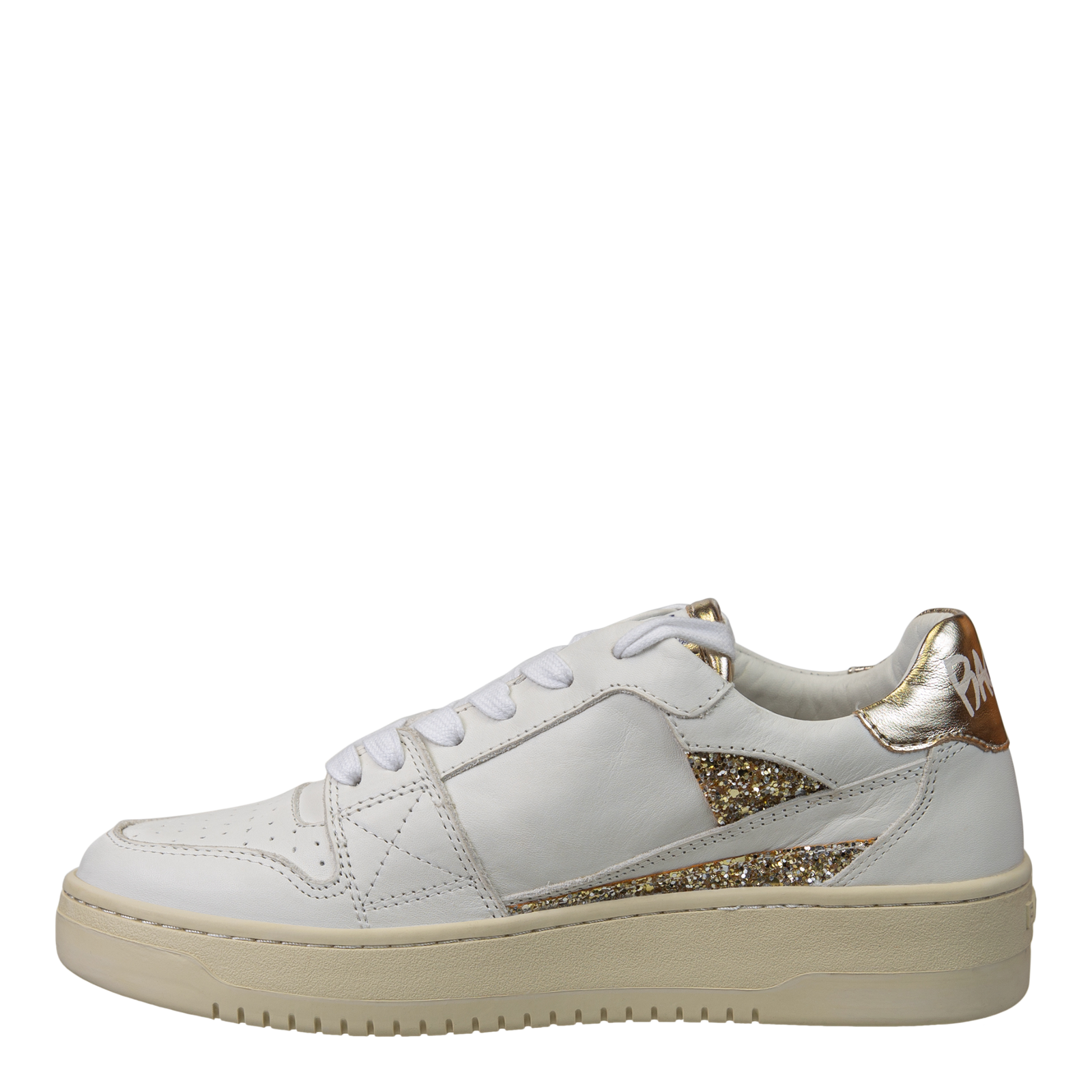 BREAK in GLITTER PLATINE Sneakers