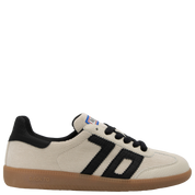 CLOUD C in CREAM BLACK Sneakers