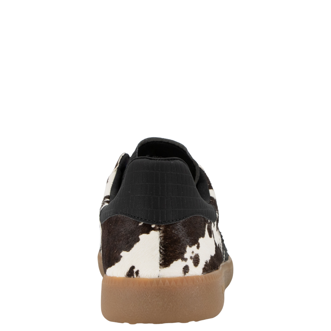 CLOUD CL in COW BLACK WHITE BLACK Sneakers