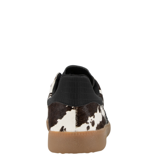 CLOUD CL in COW BLACK WHITE BLACK Sneakers