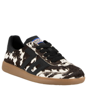 CLOUD CL in COW BLACK WHITE BLACK Sneakers