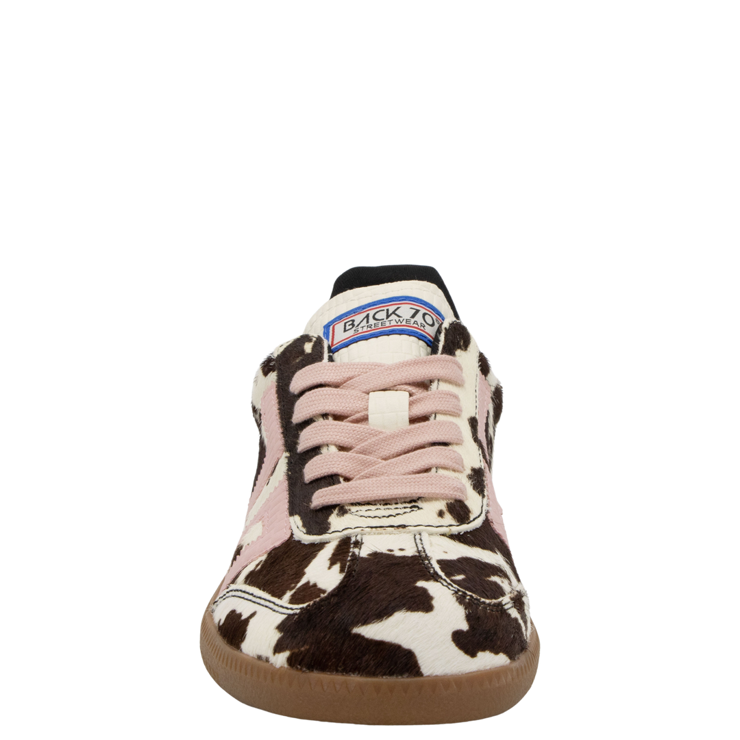 CLOUD CL in COW BROWN WHITE PINK Sneakers