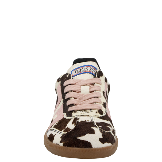 CLOUD CL in COW BROWN WHITE PINK Sneakers