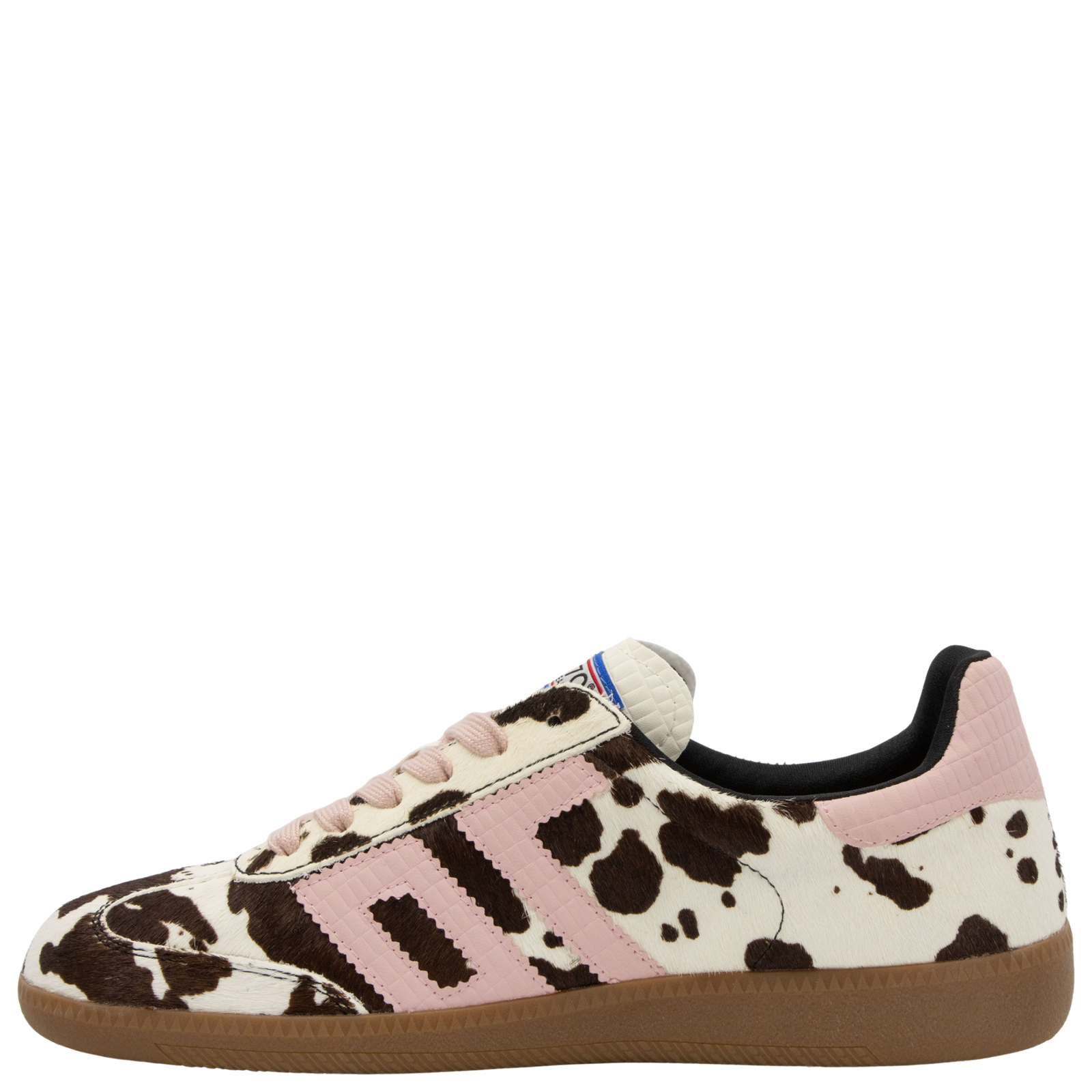 CLOUD CL in COW BROWN WHITE PINK Sneakers