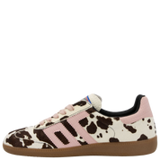 CLOUD CL in COW BROWN WHITE PINK Sneakers