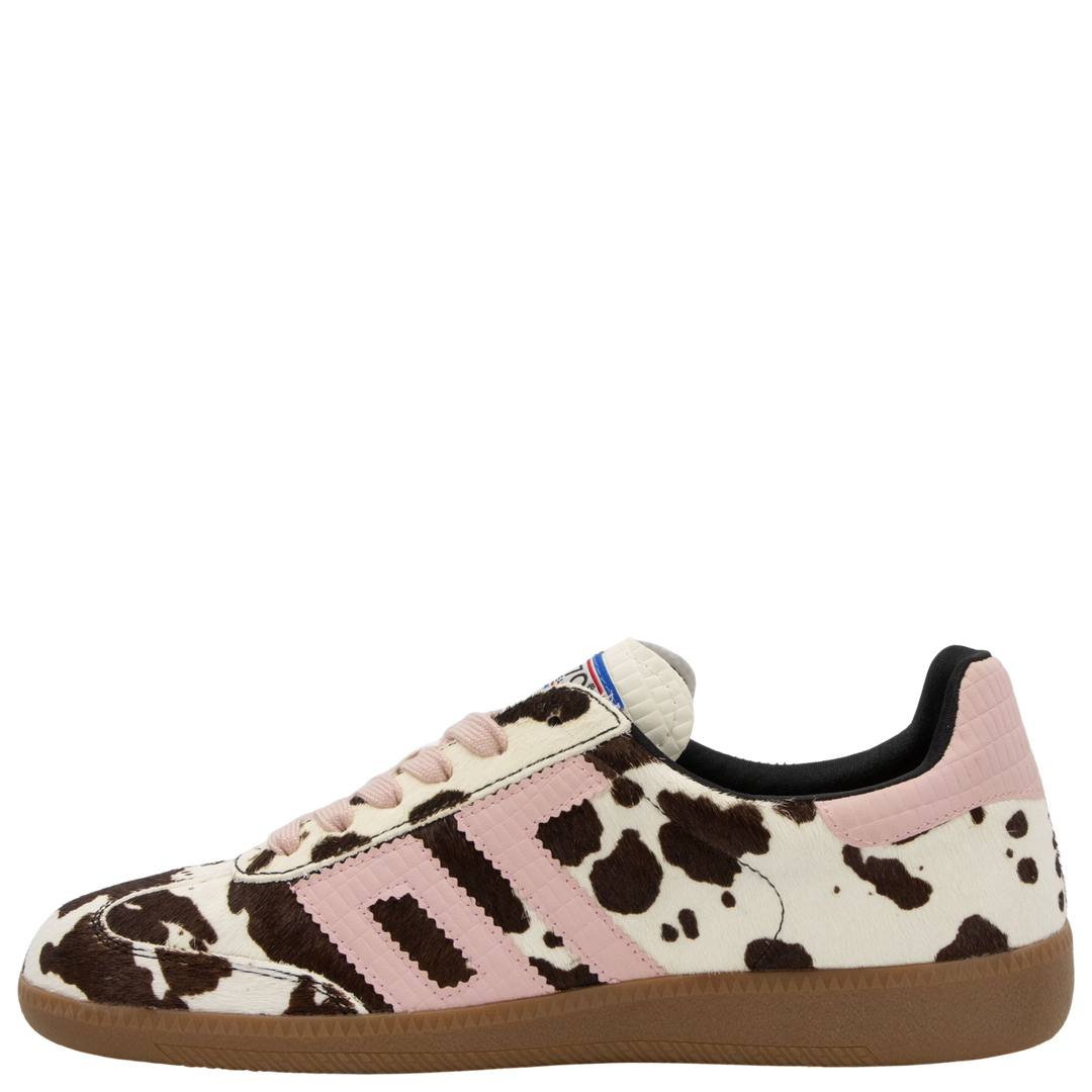 CLOUD CL in COW BROWN WHITE PINK Sneakers