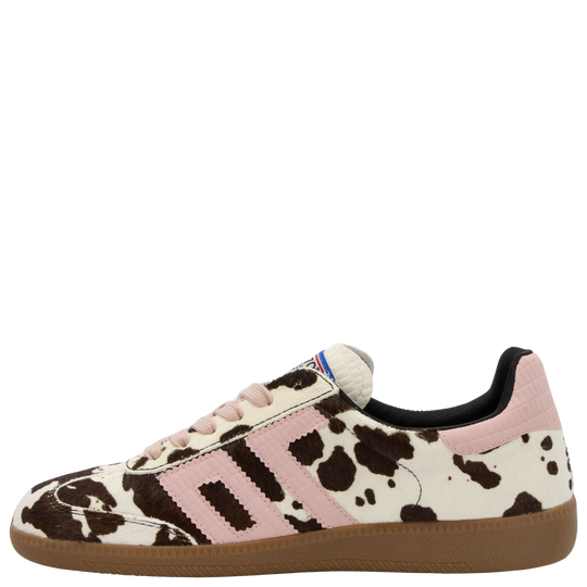 CLOUD CL in COW BROWN WHITE PINK Sneakers