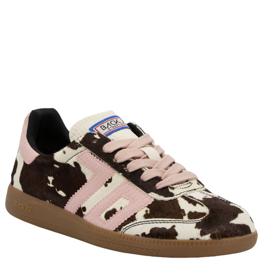 CLOUD CL in COW BROWN WHITE PINK Sneakers