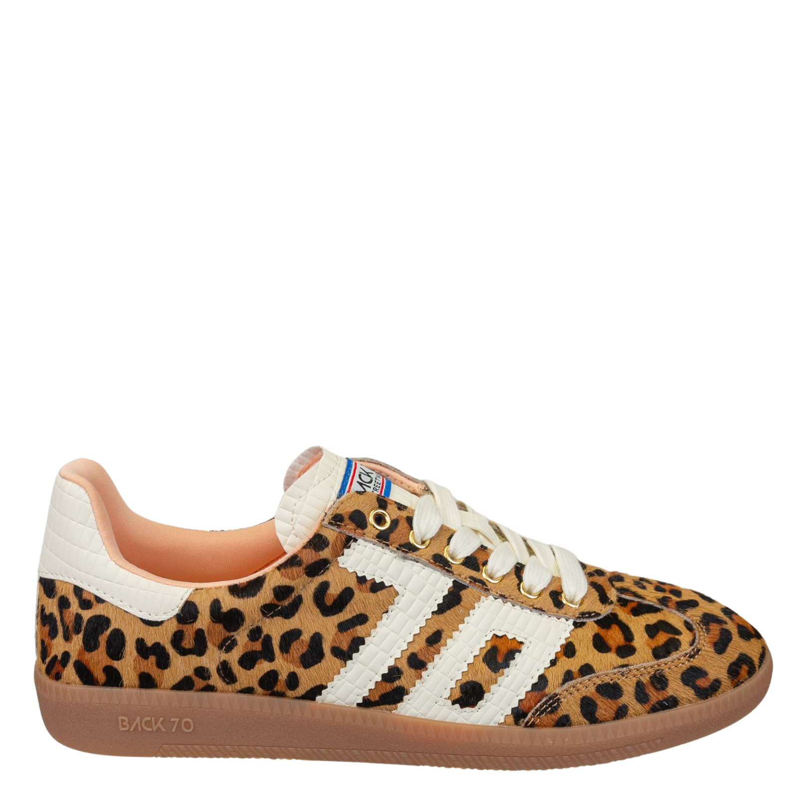 CLOUD in LEOPARD CAMEL WHITE Sneakers