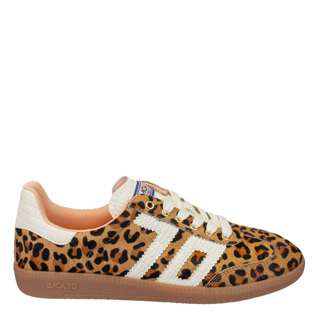 CLOUD in LEOPARD CAMEL WHITE Sneakers