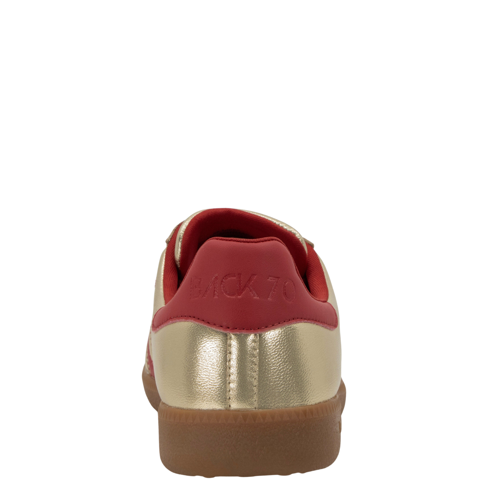 Cloud NM in Gold Red Sneakers | Women's Shoes by Back 70 Gold Red / 36 Cloud NM in Gold Red Sneakers | Women's Shoes by Back 70 Gold Red / 36
