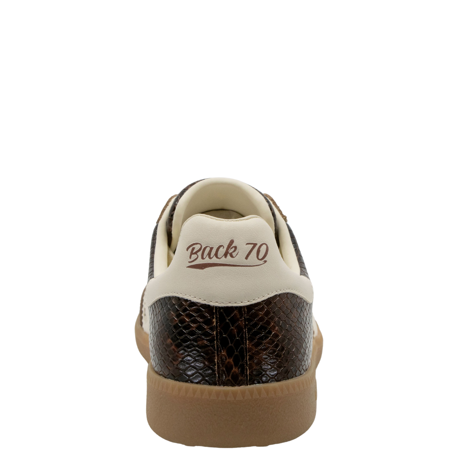 CLOUD W26 in SNAKE COFFEE BUTTER, back view