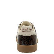 CLOUD W26 in SNAKE COFFEE BUTTER, back view
