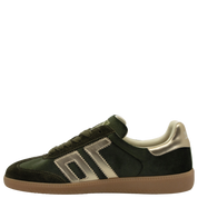 CLOUD W26 in VELVET OLIVE GOLD, left view
