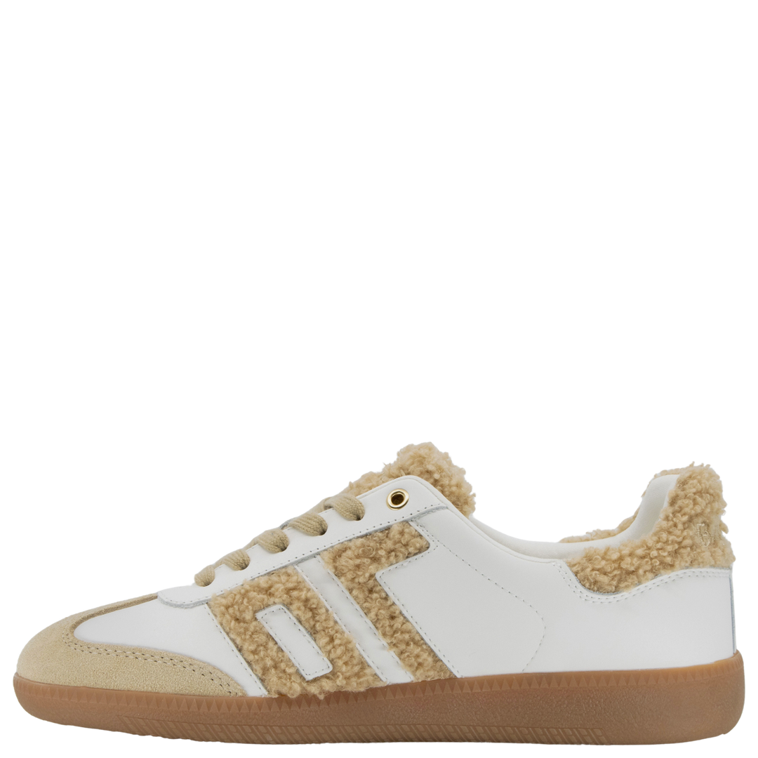 Cloud in White Beige Sneakers | Women's Shoes by BACK 70 Cloud in White Beige Sneakers | Women's Shoes by BACK 70