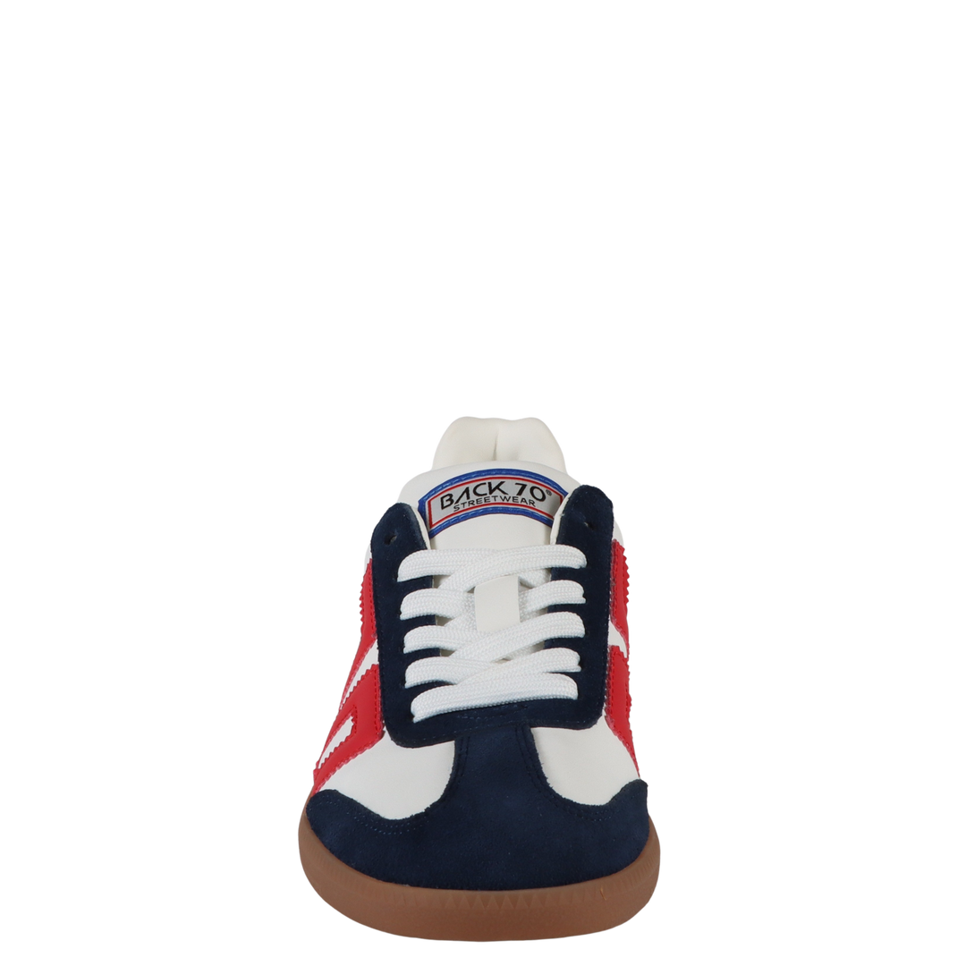 CLOUD in WHITE BLUE RED, front view