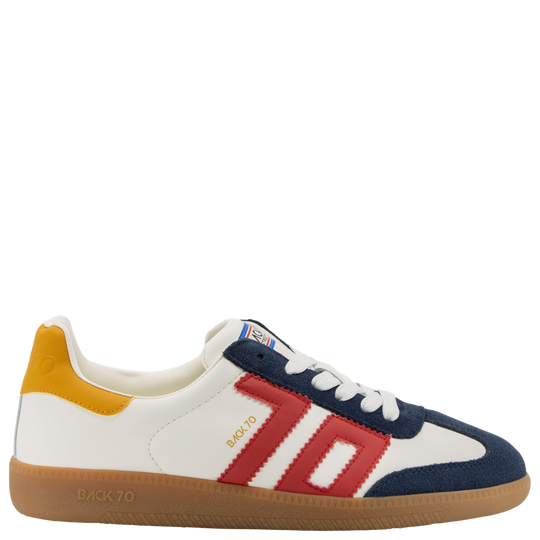 CLOUD in WHITE BLUE RED Sneakers