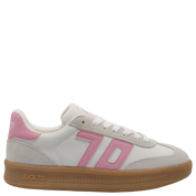 DOUBLE in COW WHITE PINK, right view