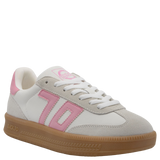 DOUBLE in COW WHITE PINK Sneakers