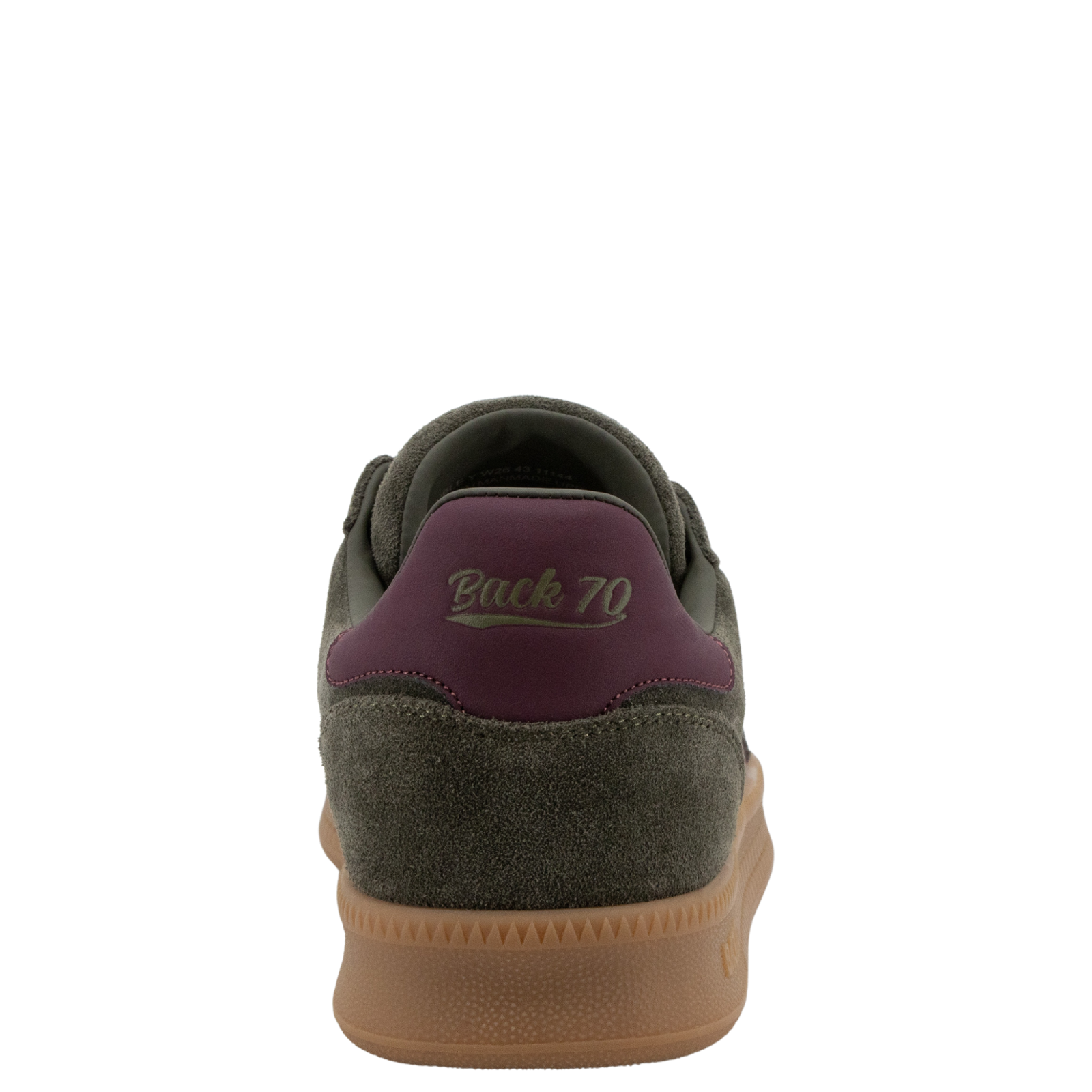 DOUBLE Y W26 in SUEDE OLIVE WINE Sneakers