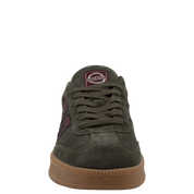 DOUBLE Y W26 in SUEDE OLIVE WINE Sneakers