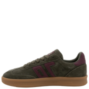 DOUBLE Y W26 in SUEDE OLIVE WINE Sneakers