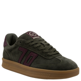 DOUBLE Y W26 in SUEDE OLIVE WINE Sneakers