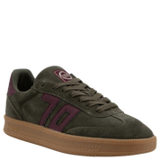 DOUBLE Y W26 in SUEDE OLIVE WINE Sneakers