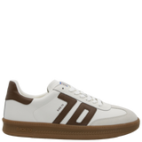 DOUBLE Y in WHITE CUOIO Sneakers