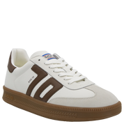 DOUBLE Y in WHITE CUOIO Sneakers