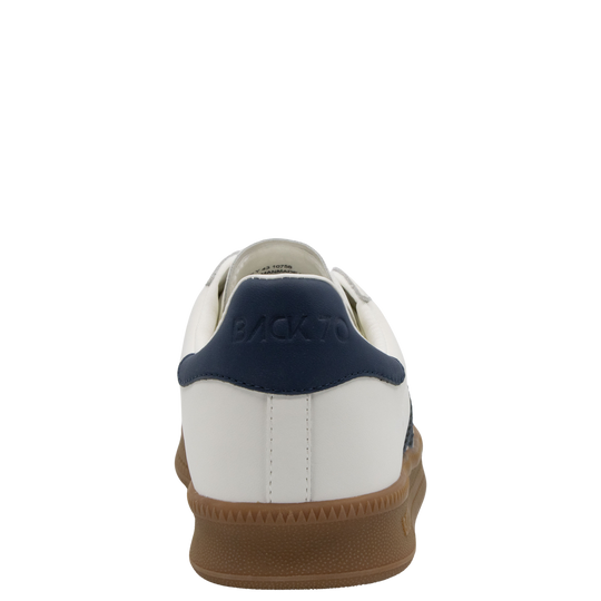 DOUBLE Y in WHITE NAVY Sneakers