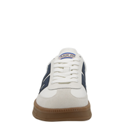 DOUBLE Y in WHITE NAVY Sneakers