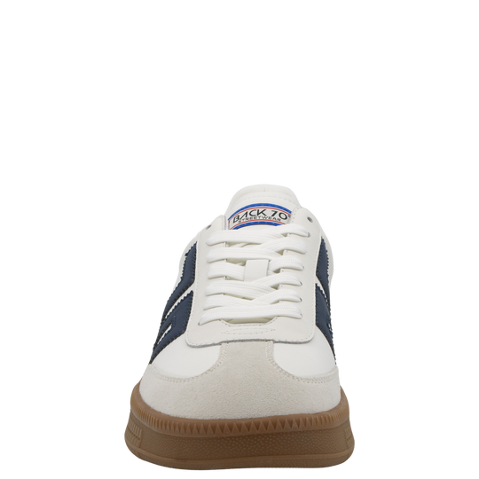DOUBLE Y in WHITE NAVY Sneakers