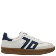 DOUBLE Y in WHITE NAVY Sneakers