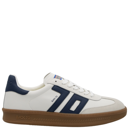 DOUBLE Y in WHITE NAVY Sneakers