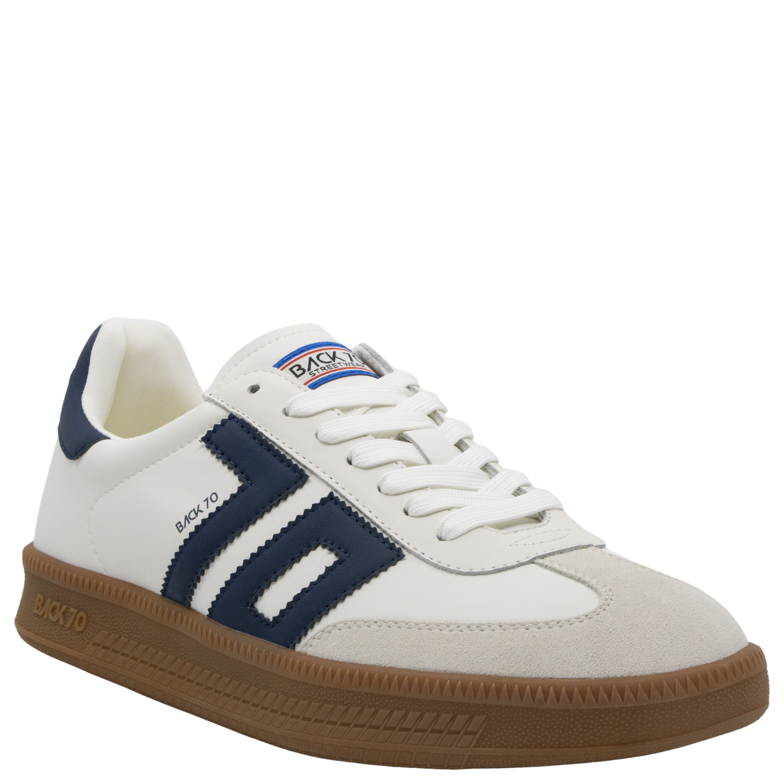DOUBLE Y in WHITE NAVY Sneakers