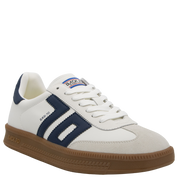 DOUBLE Y in WHITE NAVY Sneakers