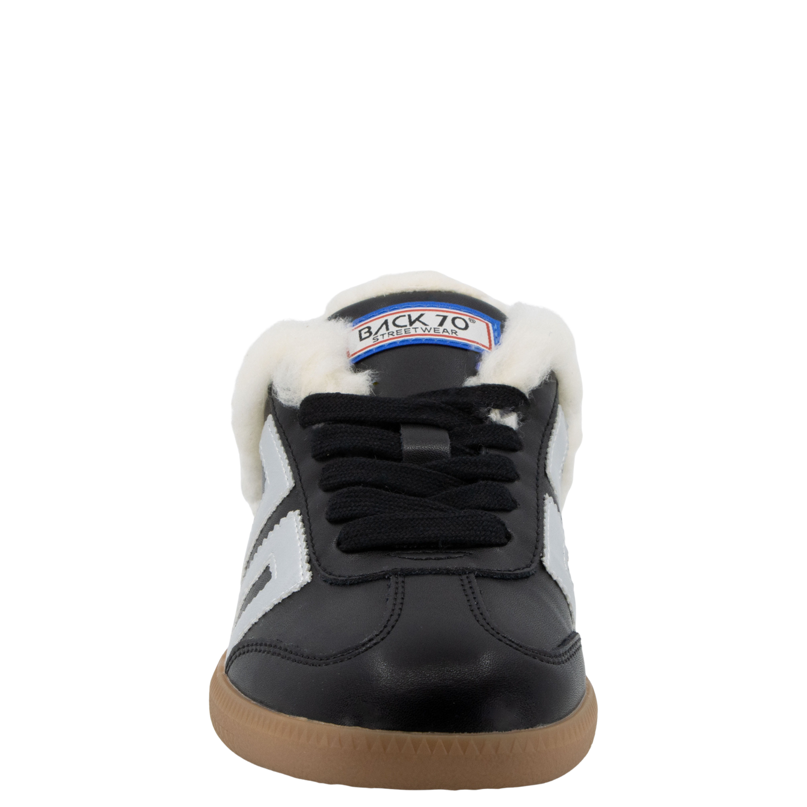 EASTER FL in BLACK SILVER Backless Sneakers