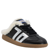 EASTER FL in BLACK SILVER Backless Sneakers