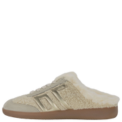 EASTER FL in BUTTER GOLD Backless Sneakers