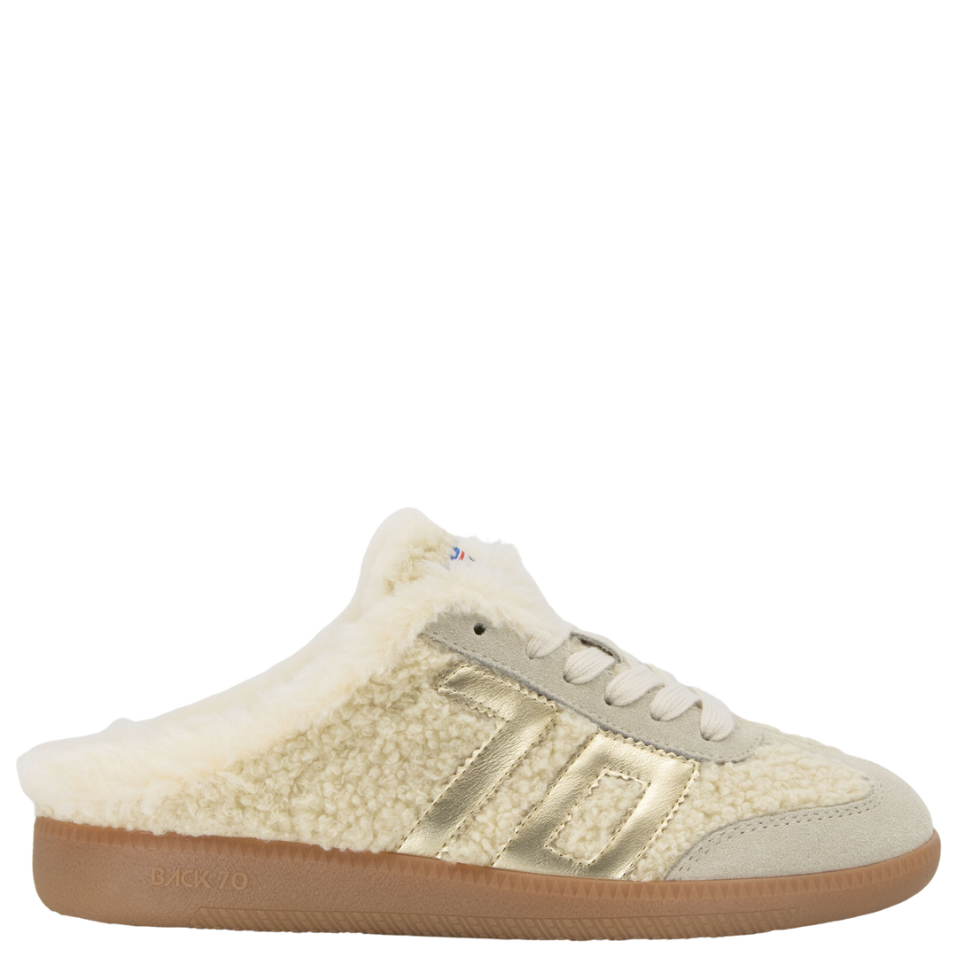 EASTER FL in BUTTER GOLD Backless Sneakers