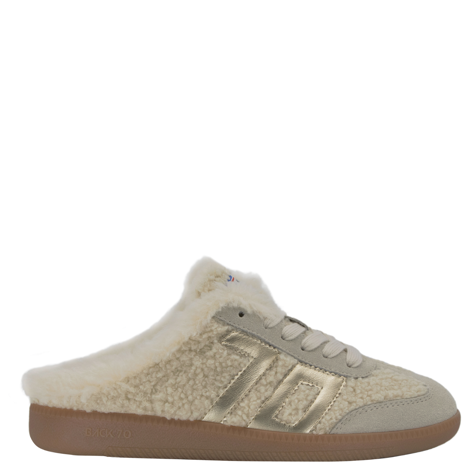 easter fl in tobacco white backless sneakers Easter Fl in Tobacco White Backless Sneakers while the iconic Back 70 icon makes a distinct fashion statement Back 70 Easter FL Backless