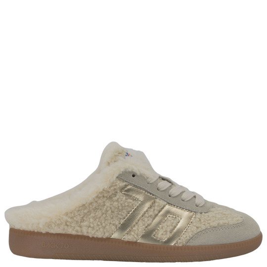 EASTER FL in BUTTER GOLD Backless Sneakers