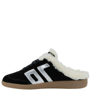 EASTER FL in COAL SILVER Backless Sneakers