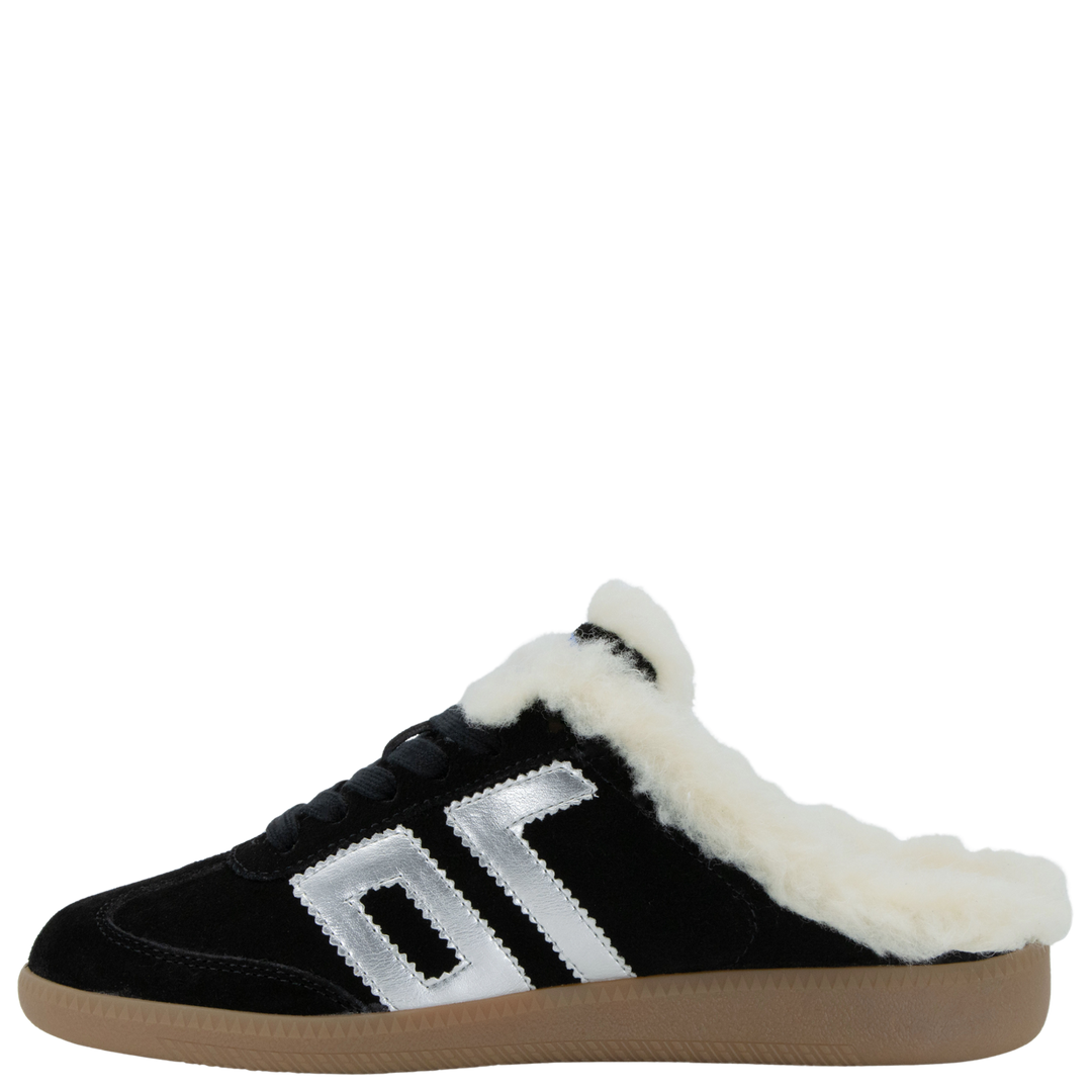 EASTER FL in COAL SILVER Backless Sneakers