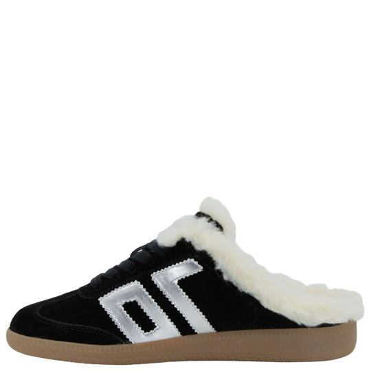 EASTER FL in COAL SILVER Backless Sneakers