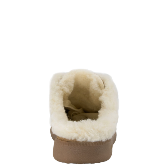 EASTER FL in TOBACCO WHITE Backless Sneakers