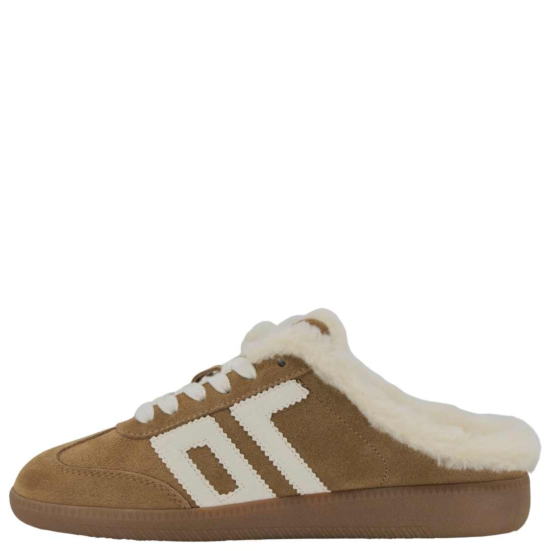 EASTER FL in TOBACCO WHITE Backless Sneakers