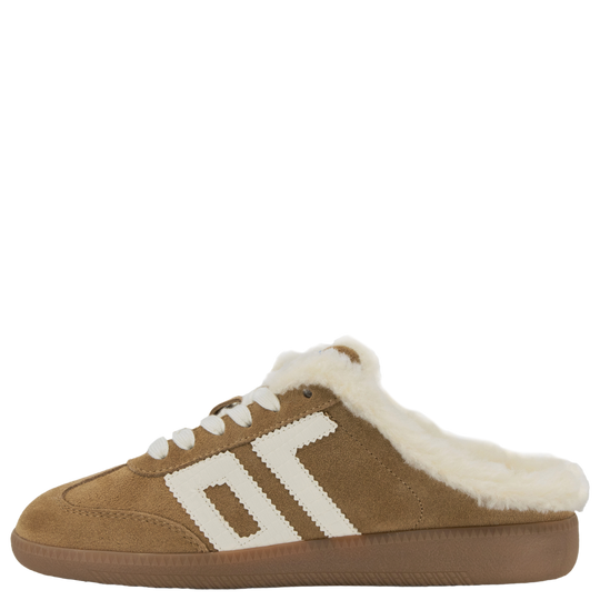 EASTER FL in TOBACCO WHITE Backless Sneakers