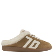 EASTER FL in TOBACCO WHITE Backless Sneakers